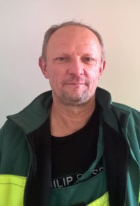 Kamarics Tivadar : hulladékosztályozó